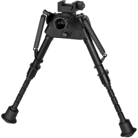 HARRIS S-BRMP Engineering Anodized Black Rotating Bipod with Leg Notch (S-BRMP)