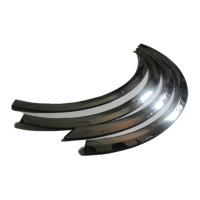 QAA Fits Lincoln Town Car 1990-1997 4 piece Molded Stainless Steel Wheel Well Fender Trim Molding (WZ36680)