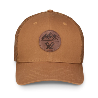 VORTEX Men's Three Peaks Cap with Leather Patch (121-01)