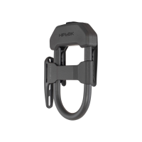 HIPLOK DX U-Lock Black Bike Lock with Frame Clip (DXF1AB)