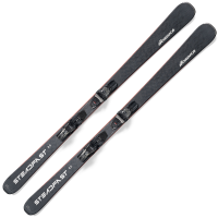 NORDICA Men's Steadfast 80 CA FDT Black/Silver Skis With TP2 Light 11 FDT Bindings (0A3572OB001)