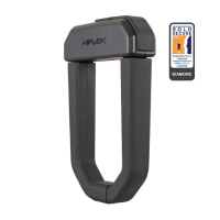 HIPLOK D1000 Black Bike U-Lock (DM1AB)