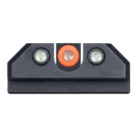 NIGHT FISION Tritium For CZ P-10 C/F Front Ring /U Notch Rear Rings Night Sight Set (CZU-077-007)
