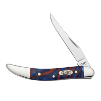 CASE XX Small Texas Toothpick Patriotic Kirinite Pocket Knife (11202)