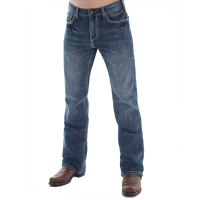 B.TUFF Men's Hooah Medium Wash Jeans (B01-MHOOAH-MWH)