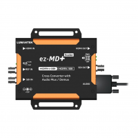 LUMANTEK ez-MD+ HDMI/SDI Cross Converter with Audio Mux/Demux and Scaler (LUM-ez-MD+)