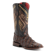 FERRINI Women's Bronco Square Toe Western Boots