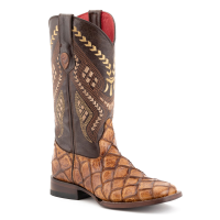 FERRINI Women's Bronco Square Toe Western Boots