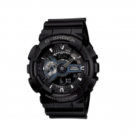 CASIO G-Shock GA-110 Analog-Digital Black Watch (GA110-1BCR)