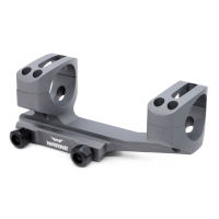 WARNE Tactical Gen 2 Extended Skeletonized 34mm MSR Tactical Gray Mount (XSKEL34TG)