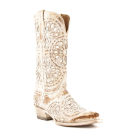 FERRINI Women's Mandala Shabby Chic Brown Boots (8176110)