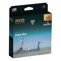 RIO PRODUCTS Elite Flats Pro StealthTip Clear/Aqua/Orange/Sand Fly Line