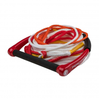 RADAR Sure Grip 13in Handle with 5-Section Red/White Rope (216051)