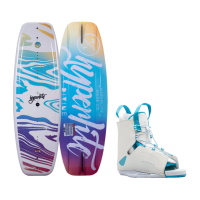 HYPERLITE Divine Wakeboard With Allure OSFA Bindings