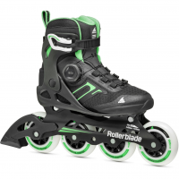 ROLLERBLADE Women's Macroblade 90 BOA Black/Mint Skates (074002003F9)