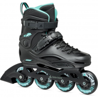 ROLLERBLADE Women's RB 80 W Black/Light Blue Skates (07400600774)