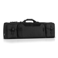 SAVIOR EQUIPMENT Camo Urban Warfare Double Rifle Bag w/ Backpack Strap