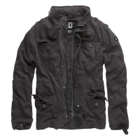 BRANDIT INDIVIDUAL WEAR Men's Field Black Jacket (3116-11002)