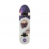 LANDYACHTZ ATV Perfecto White Pug Complete Board (123CP-ATVPPG)