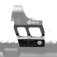 GRITR Caracara 3.0 MOA Single Red Dot Reticle Reflex Sight - Mounting Options