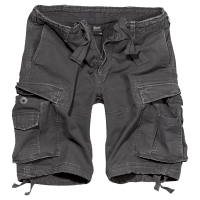 BRANDIT INDIVIDUAL WEAR Men's Classic Black Cargo Shorts (2002-11002)