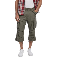 BRANDIT INDIVIDUAL WEAR Men's Cargo Black Capri Pants (2003-11002)