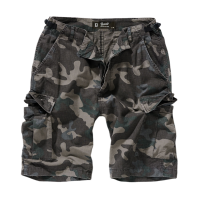 BRANDIT INDIVIDUAL WEAR Men's BDU Ripstop Black Cargo Shorts (2019)
