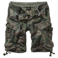 BRANDIT INDIVIDUAL WEAR Men's Classic Black Cargo Shorts (2002-11002)