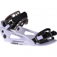 HYPERLITE System Lowback White Bindings