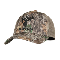KINGS CAMO Hunter Series Embroidered Realtree Edge Mesh Hat (KCG101-RE)