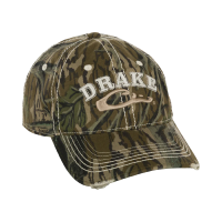 DRAKE Distressed 6-Panel Ball Cap (DH4165)