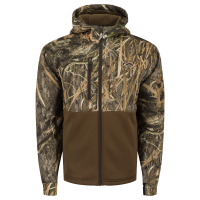 DRAKE Men's MST Hole Shot Hooded Windproof Eqwader Full Zip Jacket (DW7390)