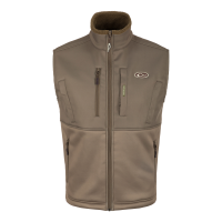 DRAKE Men's Hole Shot Chocolate Chip Solid Vest (DS7391-CHC)