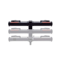 KUAT Piston Pro X Add On LED Dual Ratchet Platform Rack with Kashima - Galaxy Gray (PXAG)