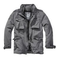 BRANDIT INDIVIDUAL WEAR Men's M65 Premium Black Field Jacket (3101-11002)