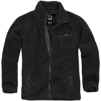 BRANDIT INDIVIDUAL WEAR Men's Fleece Full Zip Black Jacket (5021-11002)
