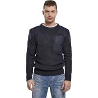 BRANDIT INDIVIDUAL WEAR Men's Commando Black Sweater (5018-11002)