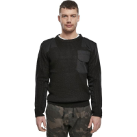 BRANDIT INDIVIDUAL WEAR Men's Commando Black Sweater (5018-11002)