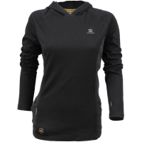 FIELDSHEER Women's Merino Black 7.4v Heated Baselayer Shirt (MWWT1401)