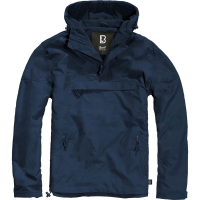 BRANDIT INDIVIDUAL WEAR Men's Fleece-Lined Quarter Zip Windbreaker Pullover (3001-11002)