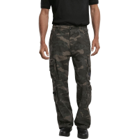 BRANDIT INDIVIDUAL WEAR Men's Authentic Black Cargo Pants (1003-11002)