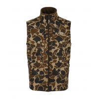 DRAKE Men's Windproof Softshell Old School Camo Vest (DS7523-016)