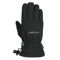 SEIRUS Men's Fleece All Weather Black Gloves (1420.1.001)