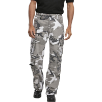 BRANDIT INDIVIDUAL WEAR Men's Authentic Black Cargo Pants (1003-11002)