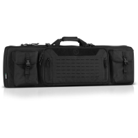 SAVIOR EQUIPMENT Camo Urban Warfare Double Rifle Bag w/ Backpack Strap