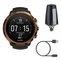 SUUNTO D5 Copper Diving Wrist Computer with USB Cable and Tank Pods (SU-0102)