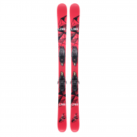 LINE Wallisch Shorty Freestyle Skis with 4.5 Bindings (LN24019600)