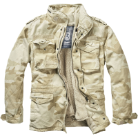 BRANDIT INDIVIDUAL WEAR Men's M65 Premium Black Field Jacket (3101-11002)