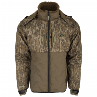 DRAKE Youth LST Guardian Flex Double Down Eqwader Bottomland Full Zip Jacket with Hood (DW7350-YTH-006)