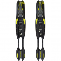 FISCHER Junior's Race JR Skate IFP Black/Yellow Bindings (S70022)